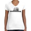 Women's Fine Jersey V-Neck Tee Women's Fine Jersey V-Neck Tee Thumbnail