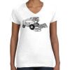 Women's Fine Jersey V-Neck Tee Women's Fine Jersey V-Neck Tee Thumbnail