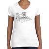 Women's Fine Jersey V-Neck Tee Women's Fine Jersey V-Neck Tee Thumbnail