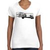 Women's Fine Jersey V-Neck Tee Women's Fine Jersey V-Neck Tee Thumbnail