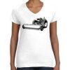 Women's Fine Jersey V-Neck Tee Women's Fine Jersey V-Neck Tee Thumbnail