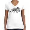 Women's Fine Jersey V-Neck Tee Women's Fine Jersey V-Neck Tee Thumbnail