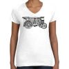 Women's Fine Jersey V-Neck Tee Women's Fine Jersey V-Neck Tee Thumbnail