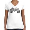 Women's Fine Jersey V-Neck Tee Women's Fine Jersey V-Neck Tee Thumbnail
