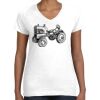 Women's Fine Jersey V-Neck Tee Women's Fine Jersey V-Neck Tee Thumbnail