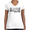 Women's Fine Jersey V-Neck Tee Women's Fine Jersey V-Neck Tee Thumbnail