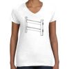 Women's Fine Jersey V-Neck Tee Women's Fine Jersey V-Neck Tee Thumbnail