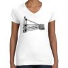 Women's Fine Jersey V-Neck Tee Women's Fine Jersey V-Neck Tee Thumbnail
