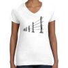 Women's Fine Jersey V-Neck Tee Women's Fine Jersey V-Neck Tee Thumbnail