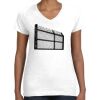 Women's Fine Jersey V-Neck Tee Women's Fine Jersey V-Neck Tee Thumbnail