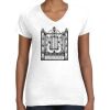 Women's Fine Jersey V-Neck Tee Women's Fine Jersey V-Neck Tee Thumbnail