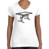 Women's Fine Jersey V-Neck Tee Women's Fine Jersey V-Neck Tee Thumbnail