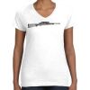 Women's Fine Jersey V-Neck Tee Women's Fine Jersey V-Neck Tee Thumbnail