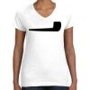 Women's Fine Jersey V-Neck Tee Women's Fine Jersey V-Neck Tee Thumbnail