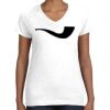 Women's Fine Jersey V-Neck Tee Women's Fine Jersey V-Neck Tee Thumbnail