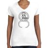Women's Fine Jersey V-Neck Tee Women's Fine Jersey V-Neck Tee Thumbnail