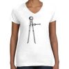 Women's Fine Jersey V-Neck Tee Women's Fine Jersey V-Neck Tee Thumbnail