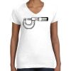 Women's Fine Jersey V-Neck Tee Women's Fine Jersey V-Neck Tee Thumbnail
