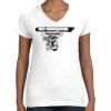 Women's Fine Jersey V-Neck Tee Women's Fine Jersey V-Neck Tee Thumbnail