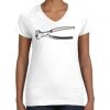 Women's Fine Jersey V-Neck Tee Women's Fine Jersey V-Neck Tee Thumbnail