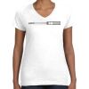 Women's Fine Jersey V-Neck Tee Women's Fine Jersey V-Neck Tee Thumbnail