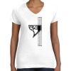 Women's Fine Jersey V-Neck Tee Women's Fine Jersey V-Neck Tee Thumbnail