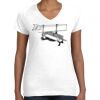 Women's Fine Jersey V-Neck Tee Women's Fine Jersey V-Neck Tee Thumbnail