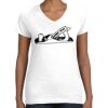 Women's Fine Jersey V-Neck Tee Women's Fine Jersey V-Neck Tee Thumbnail