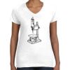 Women's Fine Jersey V-Neck Tee Women's Fine Jersey V-Neck Tee Thumbnail