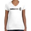 Women's Fine Jersey V-Neck Tee Women's Fine Jersey V-Neck Tee Thumbnail