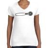 Women's Fine Jersey V-Neck Tee Women's Fine Jersey V-Neck Tee Thumbnail