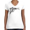 Women's Fine Jersey V-Neck Tee Women's Fine Jersey V-Neck Tee Thumbnail