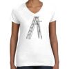 Women's Fine Jersey V-Neck Tee Women's Fine Jersey V-Neck Tee Thumbnail