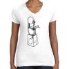 Women's Fine Jersey V-Neck Tee Women's Fine Jersey V-Neck Tee Thumbnail