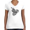 Women's Fine Jersey V-Neck Tee Women's Fine Jersey V-Neck Tee Thumbnail