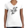 Women's Fine Jersey V-Neck Tee Women's Fine Jersey V-Neck Tee Thumbnail