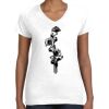 Women's Fine Jersey V-Neck Tee Women's Fine Jersey V-Neck Tee Thumbnail