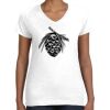 Women's Fine Jersey V-Neck Tee Women's Fine Jersey V-Neck Tee Thumbnail