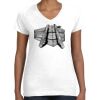 Women's Fine Jersey V-Neck Tee Women's Fine Jersey V-Neck Tee Thumbnail