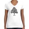 Women's Fine Jersey V-Neck Tee Women's Fine Jersey V-Neck Tee Thumbnail