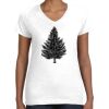 Women's Fine Jersey V-Neck Tee Women's Fine Jersey V-Neck Tee Thumbnail