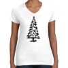 Women's Fine Jersey V-Neck Tee Women's Fine Jersey V-Neck Tee Thumbnail