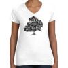 Women's Fine Jersey V-Neck Tee Women's Fine Jersey V-Neck Tee Thumbnail