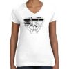Women's Fine Jersey V-Neck Tee Women's Fine Jersey V-Neck Tee Thumbnail