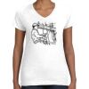 Women's Fine Jersey V-Neck Tee Women's Fine Jersey V-Neck Tee Thumbnail