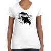 Women's Fine Jersey V-Neck Tee Women's Fine Jersey V-Neck Tee Thumbnail