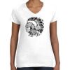 Women's Fine Jersey V-Neck Tee Women's Fine Jersey V-Neck Tee Thumbnail