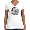 Women's Fine Jersey V-Neck Tee Women's Fine Jersey V-Neck Tee Thumbnail