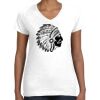 Women's Fine Jersey V-Neck Tee Women's Fine Jersey V-Neck Tee Thumbnail