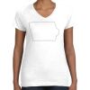 Women's Fine Jersey V-Neck Tee Women's Fine Jersey V-Neck Tee Thumbnail